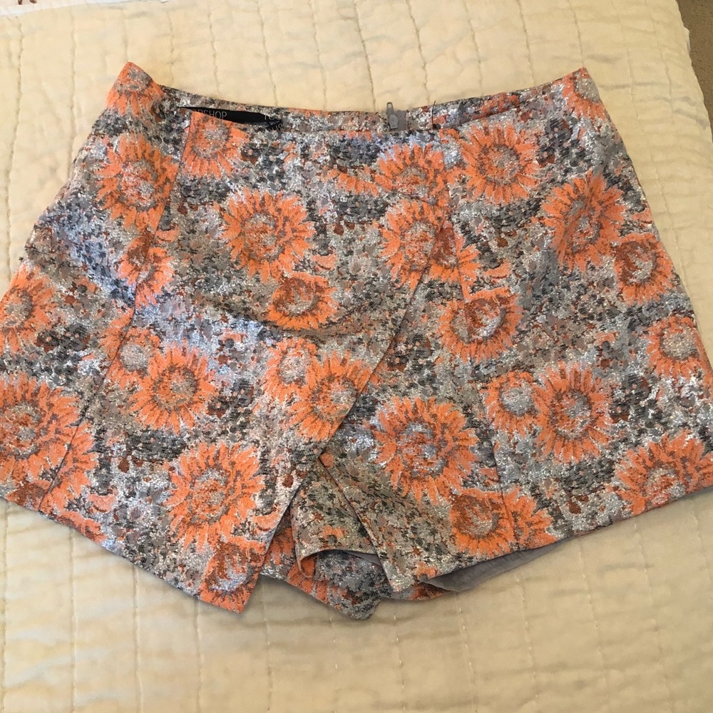 TopShop Sunflower Skort